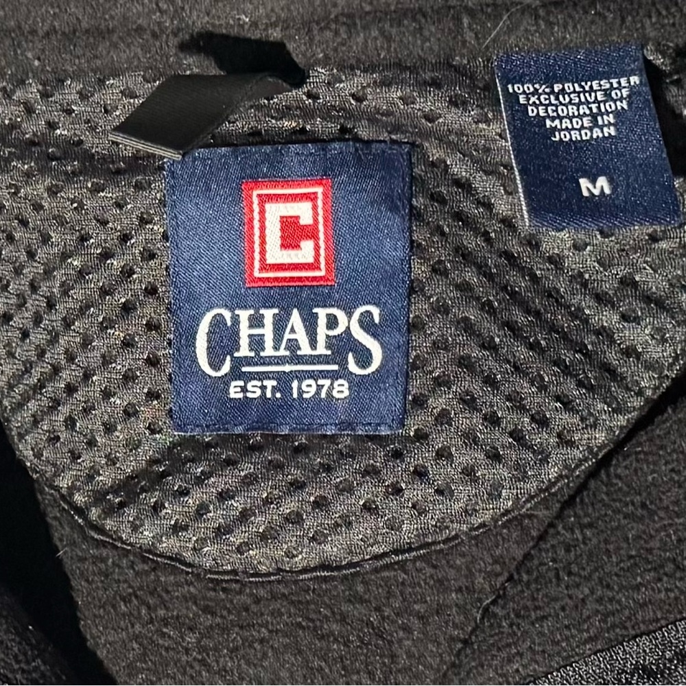 Chaps Black Mesh-Lined Jacket - image 2